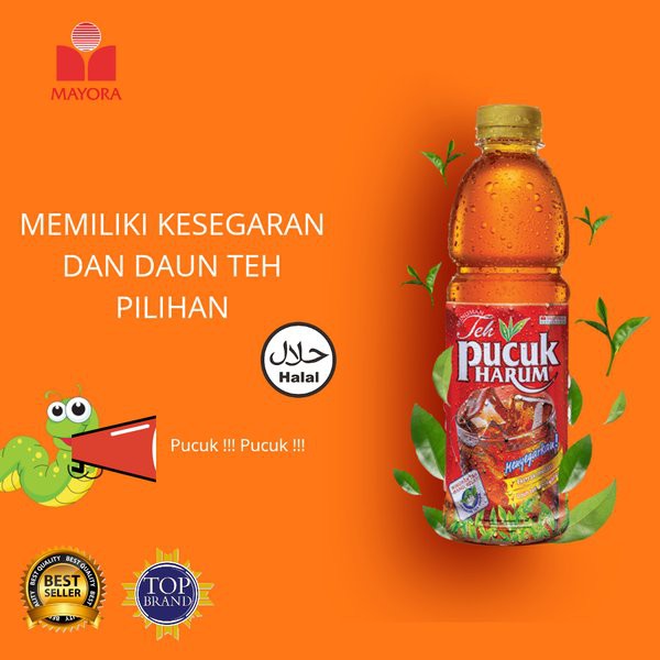 

TEH PUCUK HARUM BOTOL 350ML 1 x 24 BOTOL (KHUSUS GOSEND / GRAB)