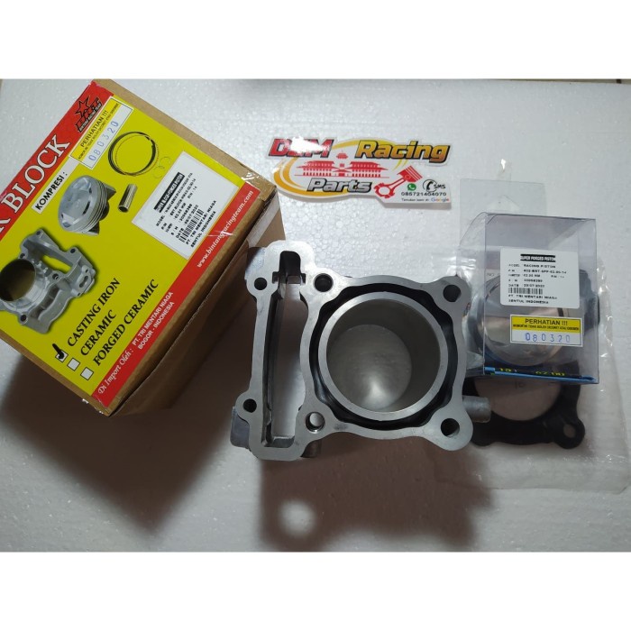 Blok silinder bore up 180cc BRT yamaha N max aerox 155 LEXI 125 cc