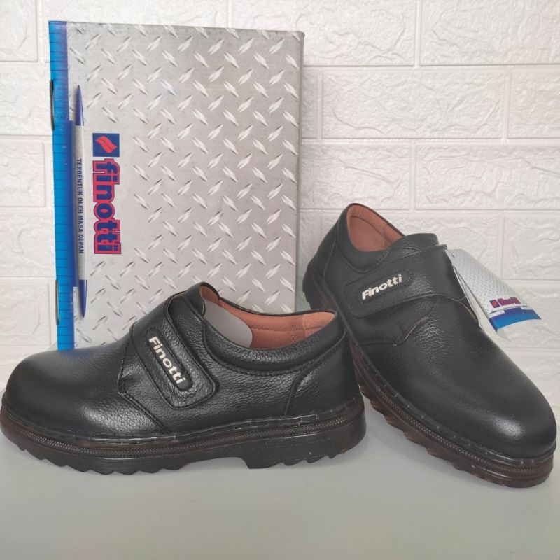 FINOTTI 93786 Sepatu Kerja Pantofel Pria Kulit Asli Berkualitas Tinggi Tampilan Formal yang Berkelas