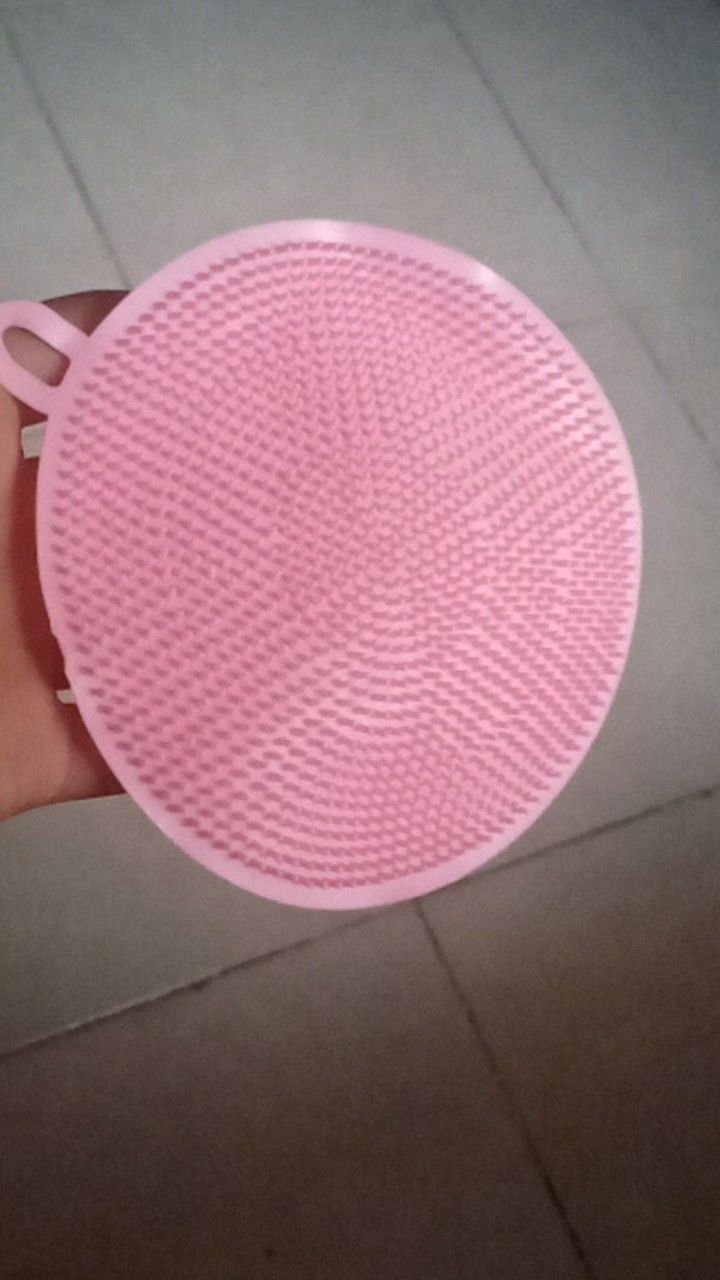 Ss01 Silikon Spons Cuci Piring Teflon Wajan Gelas Alat Dapur