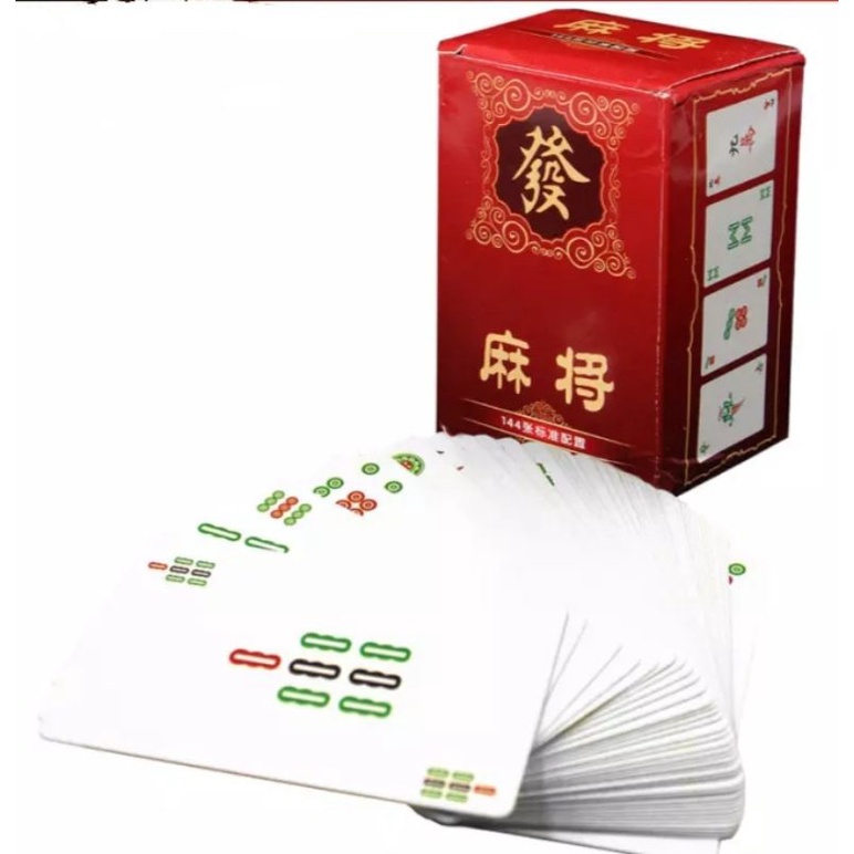 Chinese Mahjong Cards Pvc