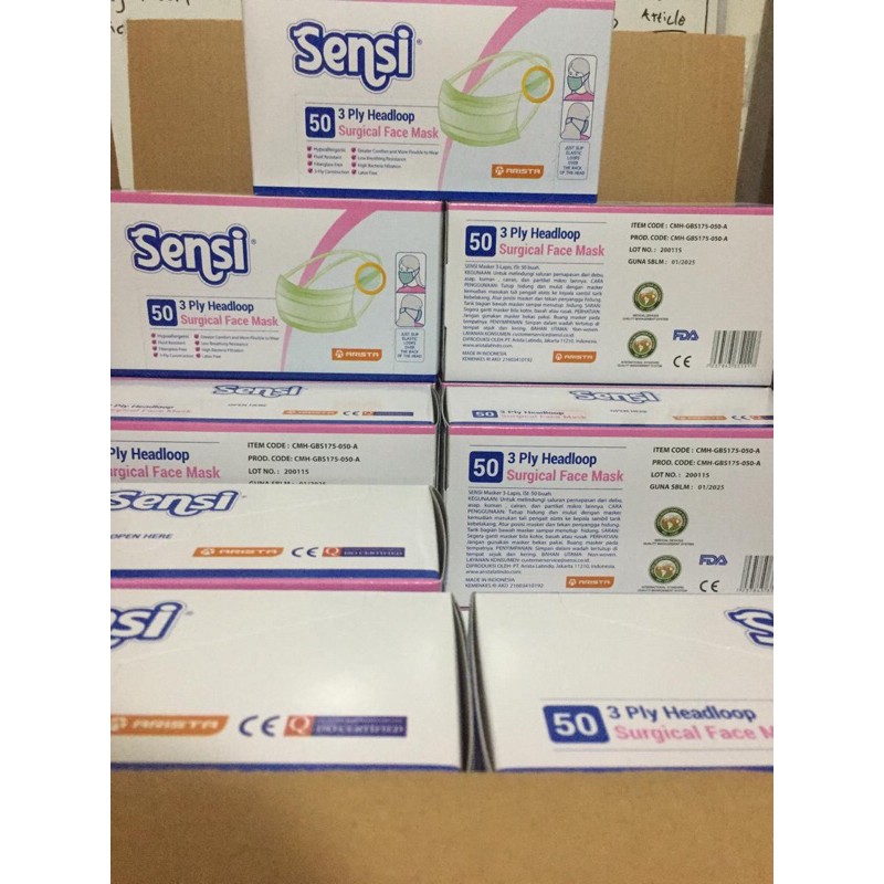 masker sensi headloop