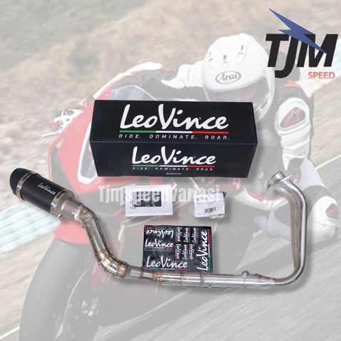 Knalpot Leovince Fullsystem GP Corsa Evo Short / long Ninja 250 Fi