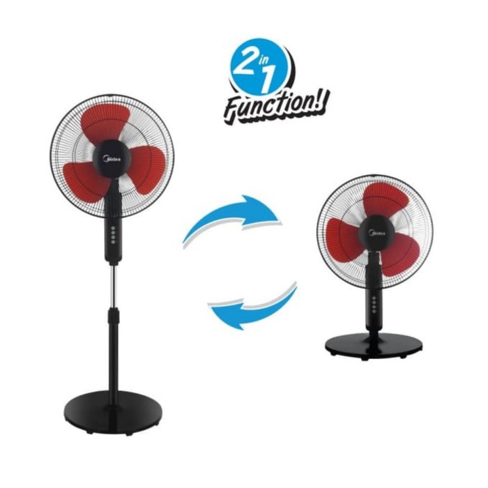 Stand Fan Midea FS4019K / Kipas Angin Midea FS40-19K