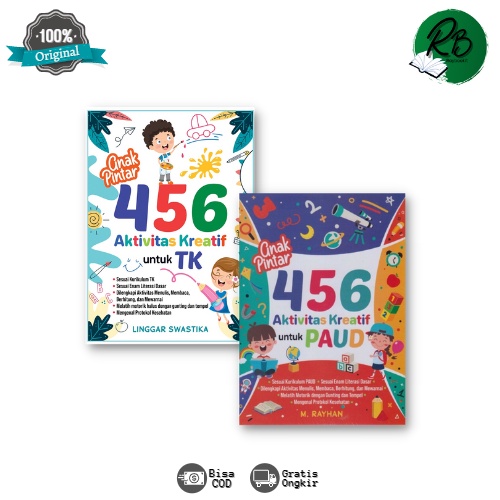 AG - Anak Pintar 456 Aktivitas Kreatif untuk TK, Anak Pintar 456 Aktivitas Kreatif untuk PAUD