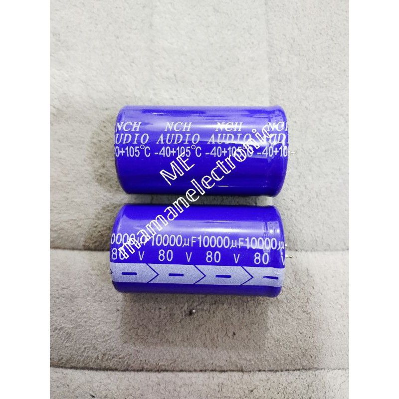 Elco Capacitor 10000Uf 80V NCH / Elco Kapasitor 10000uf 80V NCH