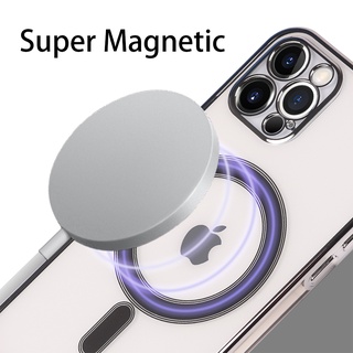 Jual Case IPhone Magsafe Built-In Magnetic Circle Soft Casing untuk