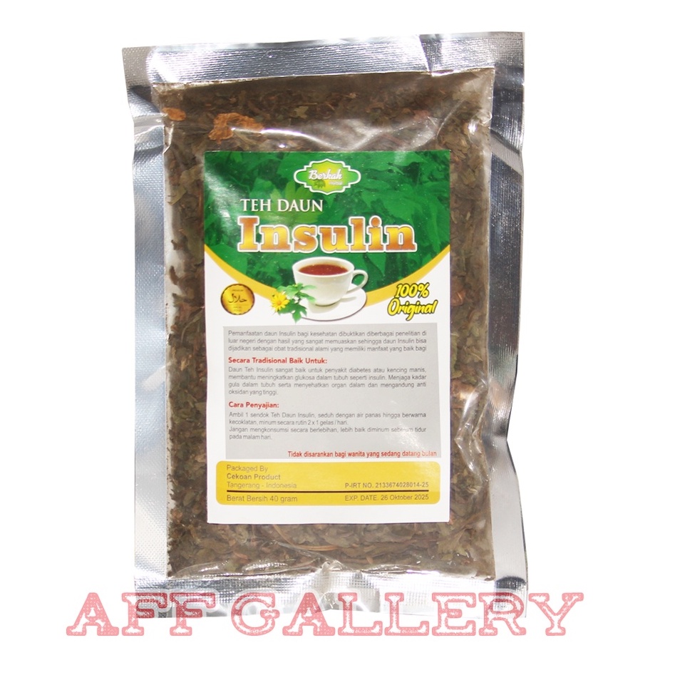 

Teh Daun Insulin BERKAH | Teh Curah isi 40 gr