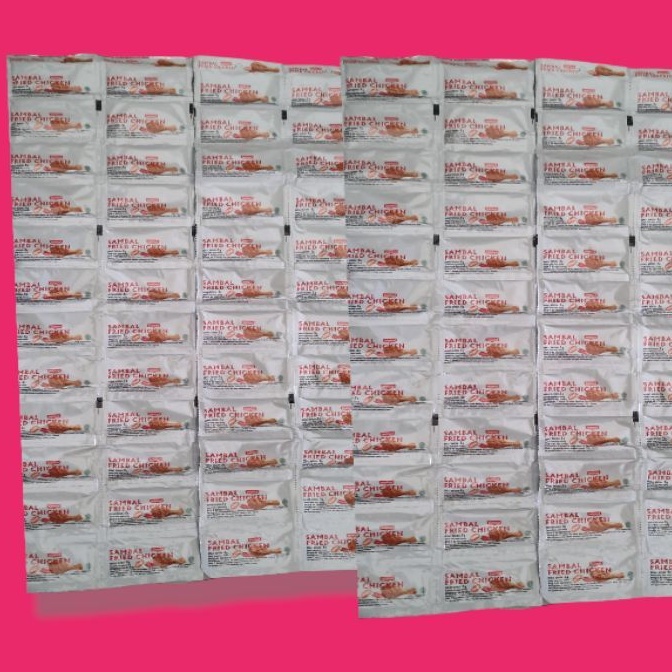 SAUS SAOS SAMBAL FRIED CHICKEN INDOFOOD SACHET isi 24 / INDOFOOD SAMBAL FRIED CHICKEN  SASET ISI 24 