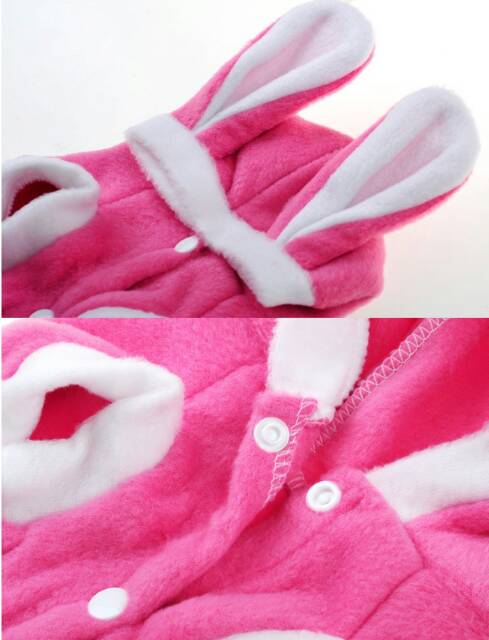 Baju hodie bunny lucu kucing kelinci anjing jaket hoodie