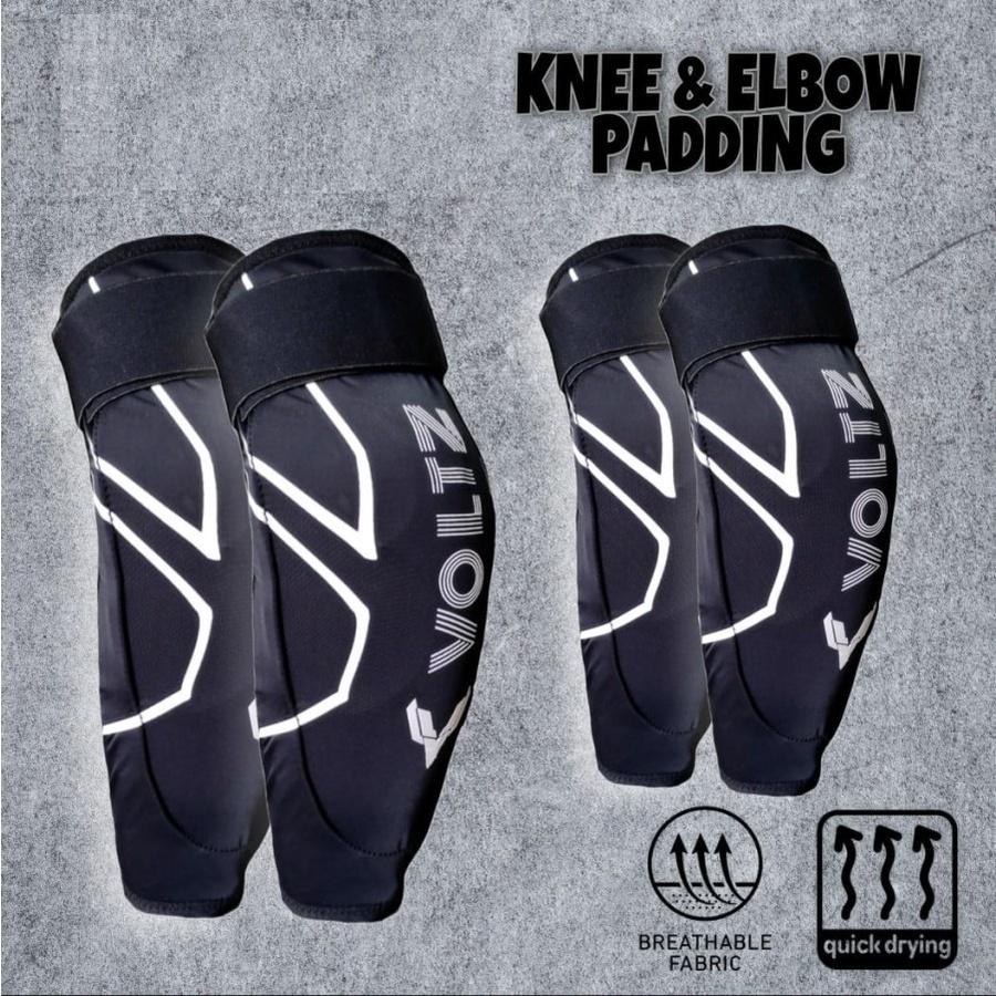 Dekker D9 VOLTZ Cover lutut siku Deker Protector kaki tangan k18h18