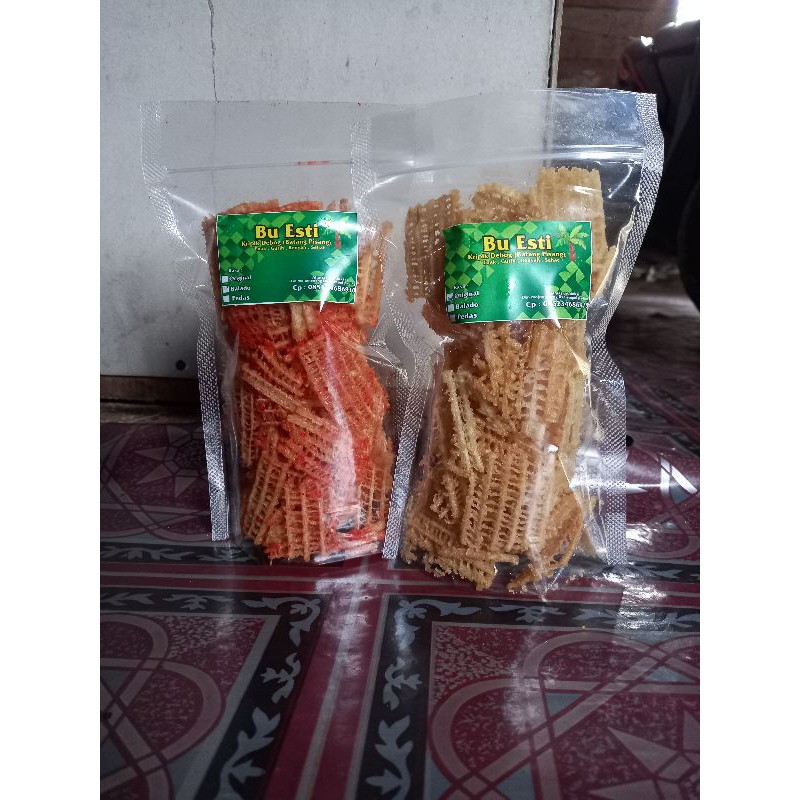 Jual Kripik Debog Pisang Shopee Indonesia