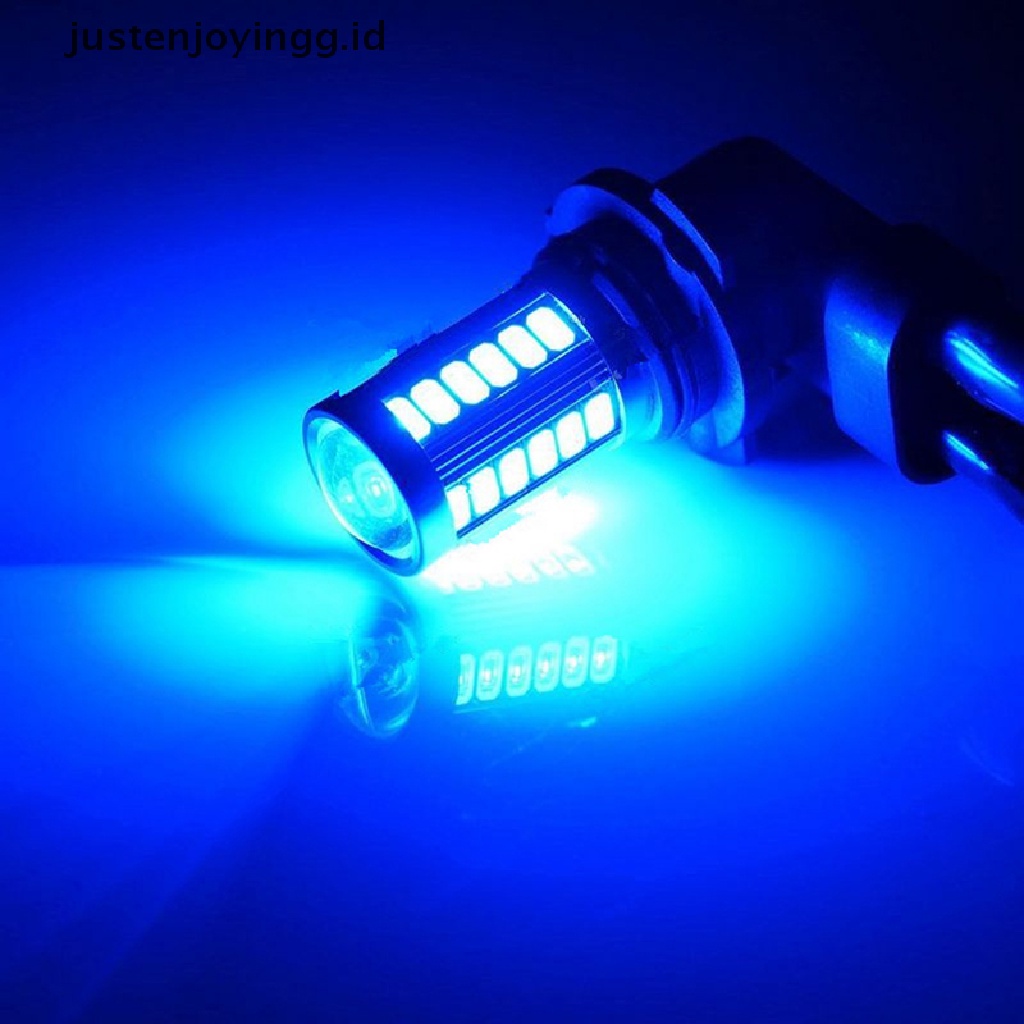 // justenjoyingg.id // 2Pcs Car H8 H11 LED 9005 9006 5630 33SMD Fog Lamp Daytime Running Light Bulb ~