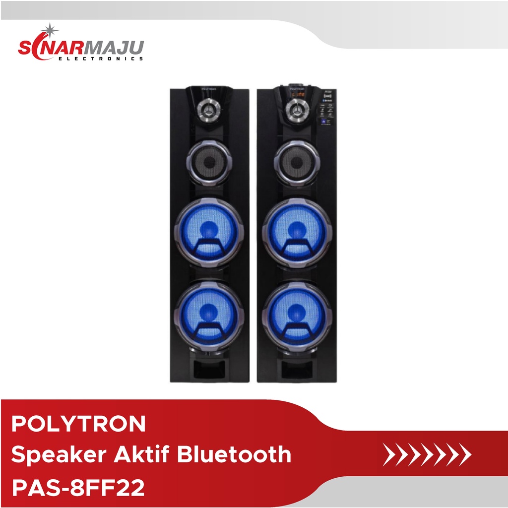 Speaker Aktif Polytron Bluetooth PAS-8FF22 PAS8FF22