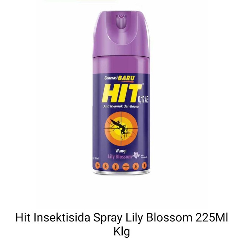 hit Lily obat nyamuk semprot 200ml