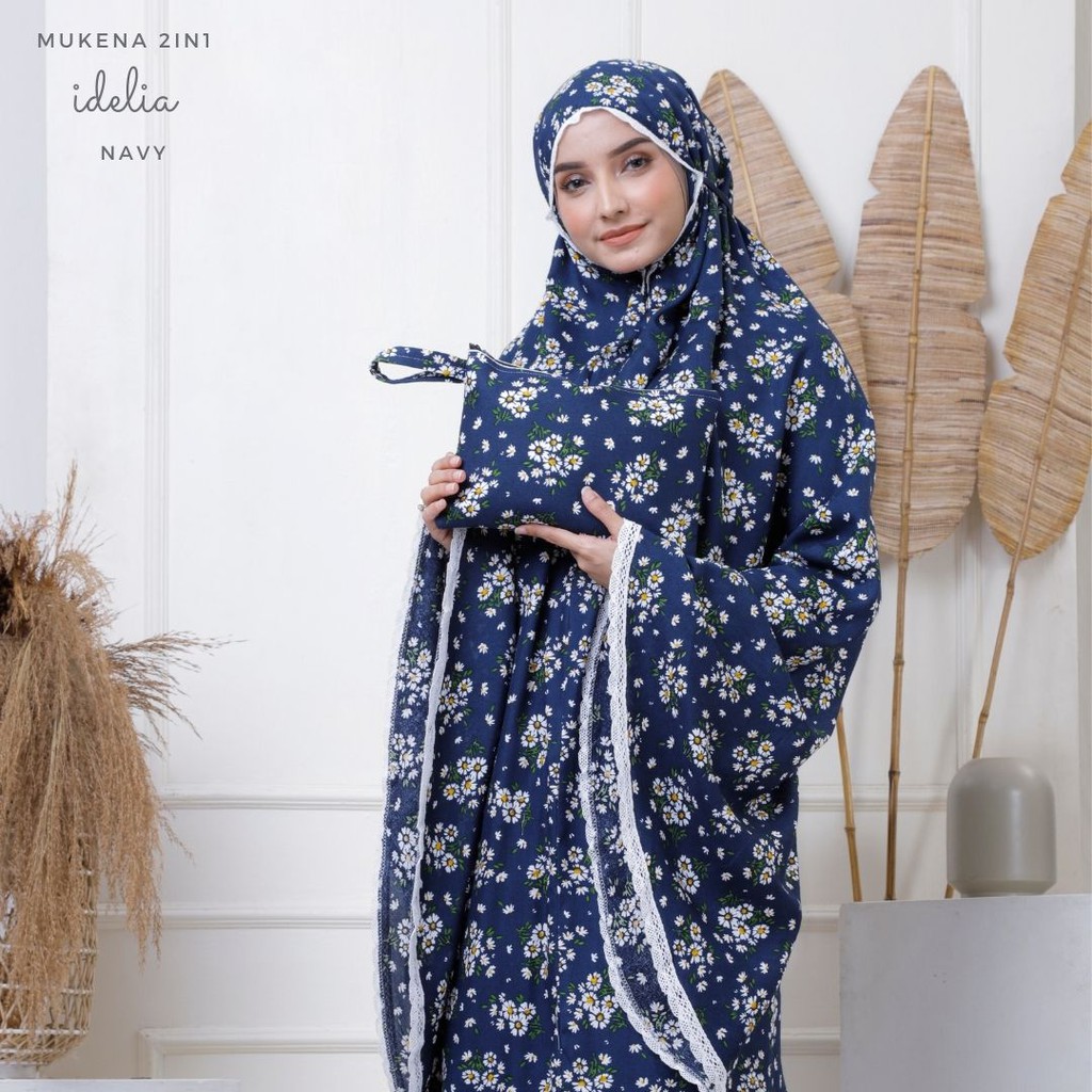 Mukena Dewasa Rayon 2in1 Idelia