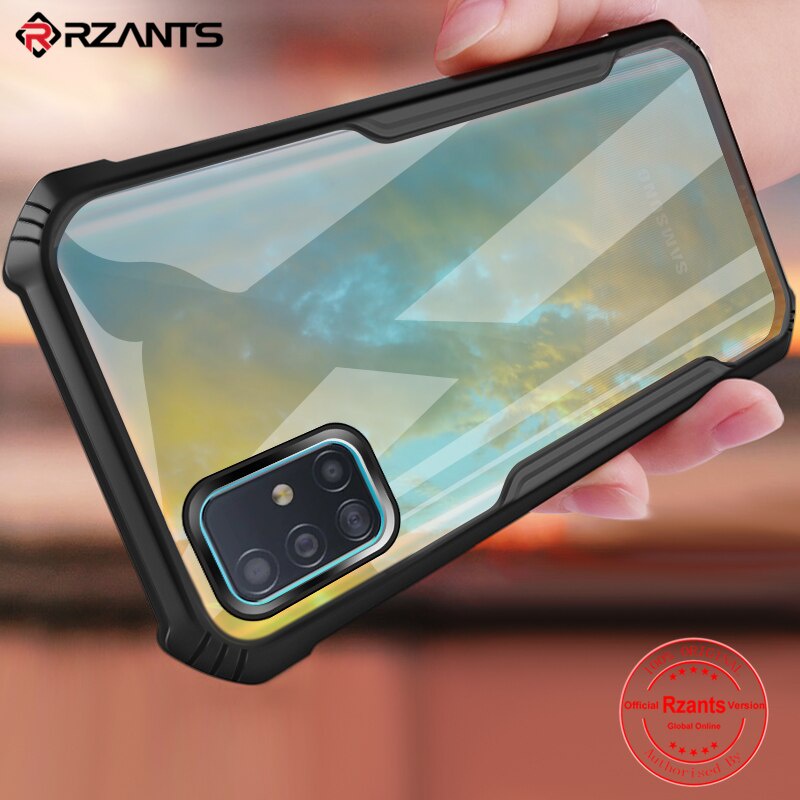 Case Samsung a51 Armor Fusion Shockproof Transparent Premium Casing