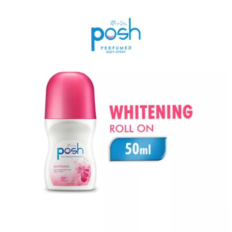 POSH Roll On Whitening / Anti Stain / Charcoal 50ml