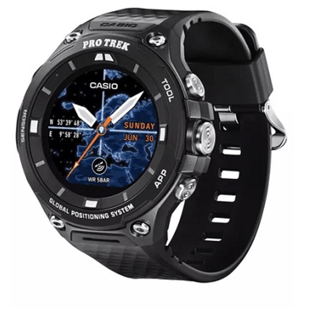 Dijual Casio Protrek Run Android Wear WSD F20 BK Murah