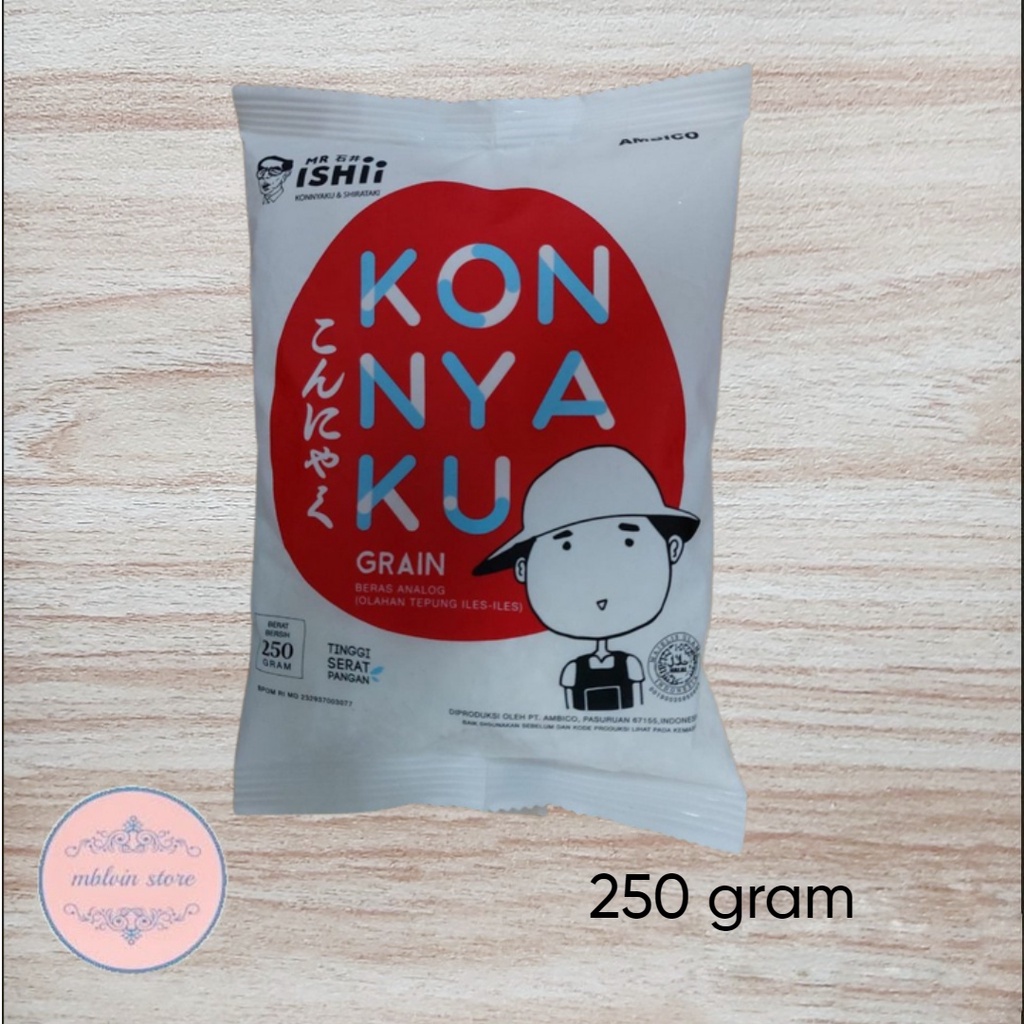 

Beras Shirataki 250 gram (cocok utk diet keto)