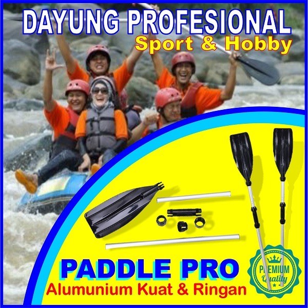 Dayung Perahu / Paddle PRO / Dayung Alumunium / Dayung