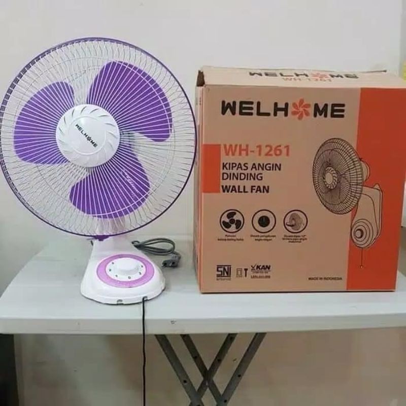 kipas dinding welhome 12 inch