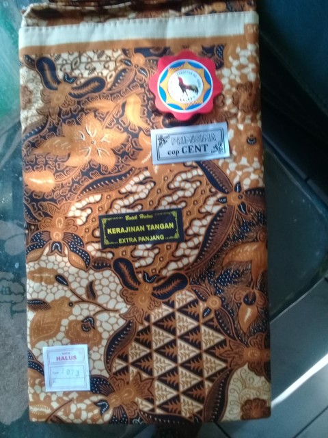 Kain Jarik Batik Solo Cap Cent Printing Halus Panjang Melahirkan Tapih Batik Cap Jago