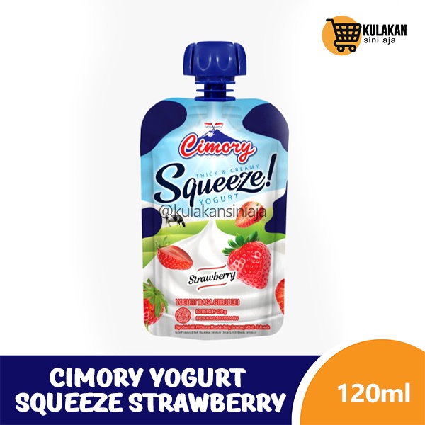 

Cimory Yogurt Squeeze 120 Ml Strawberry