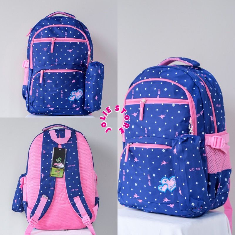Tas ransel alto tas ransel anak sekolah perempuan SD ,SMP Original-Alto girl F