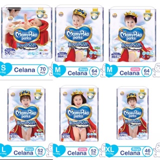MamyPoko Pants / Mamy Poko Celana Extra Soft S70 M64 L52