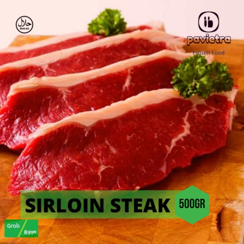 

DAGING SIRLOIN STEAK / STEAK SIRLOIN 500 gram