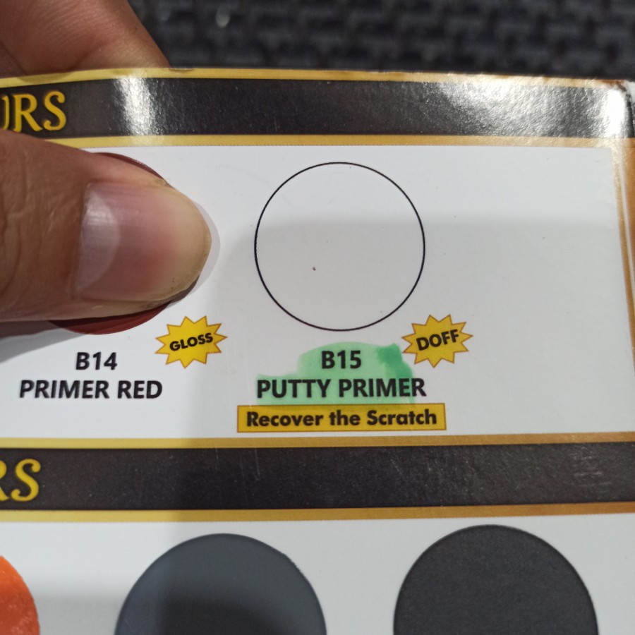 SAPPORO ULTIMATE B15 PUTTY PRIMER Cat Semprot Pilox Pylox