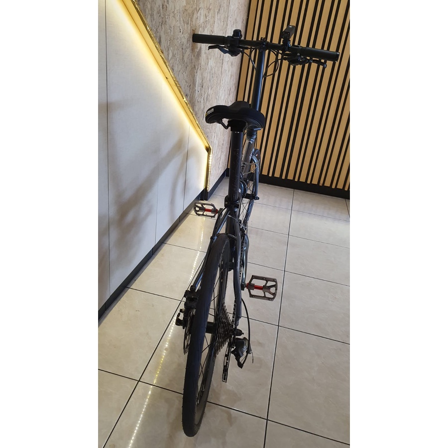 SEPEDA LIPAT FNHON STORM ABU-ABU FULLBIKE.GROUPSET TIAGRA 2 X 10 SPEED 22 INCH 20 PLUS