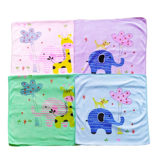 Handuk Bayi Lembut dan Tebal nyerap air 50 x 100 / handuk bayi motif / handuk bayi karakter / Handuk Anak Bayi Microfiber/Handuk Mandi Anak Bayi