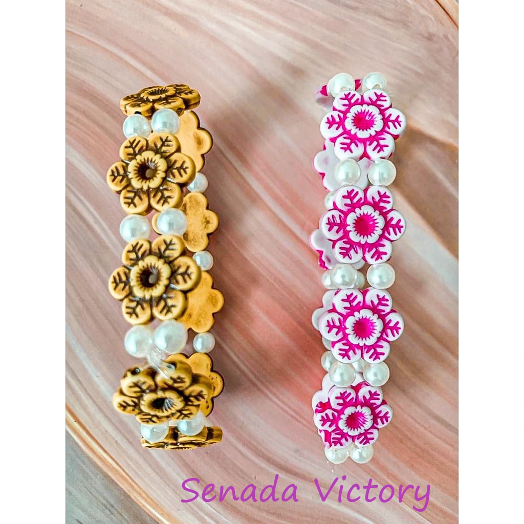 Senada Victory Gelang Bunga Mutiara Cantik SVG004