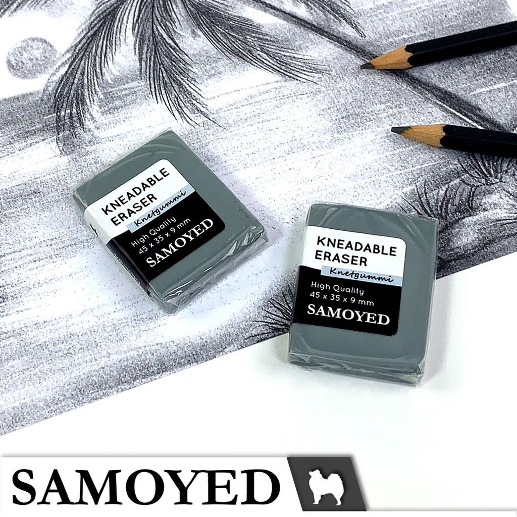 

Penghapus Uli / Gambar / Lukis Elastis / Kneadable / Kneaded Eraser / Knetgummi / Putty Rubber Samoyed KER-34