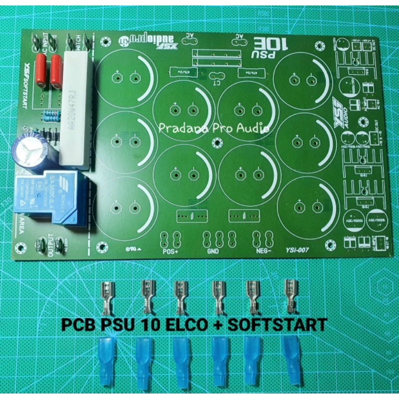 Jual Pcb Psu 10 Elco + Softstart (isi 10 elco) | Shopee Indonesia