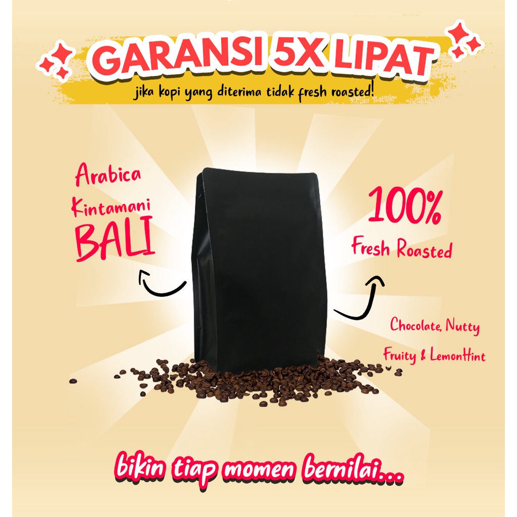 

Kopi Bali Arabika Kintamani Bali Coffee 1 kg | Bubuk Biji Kopi 1kg