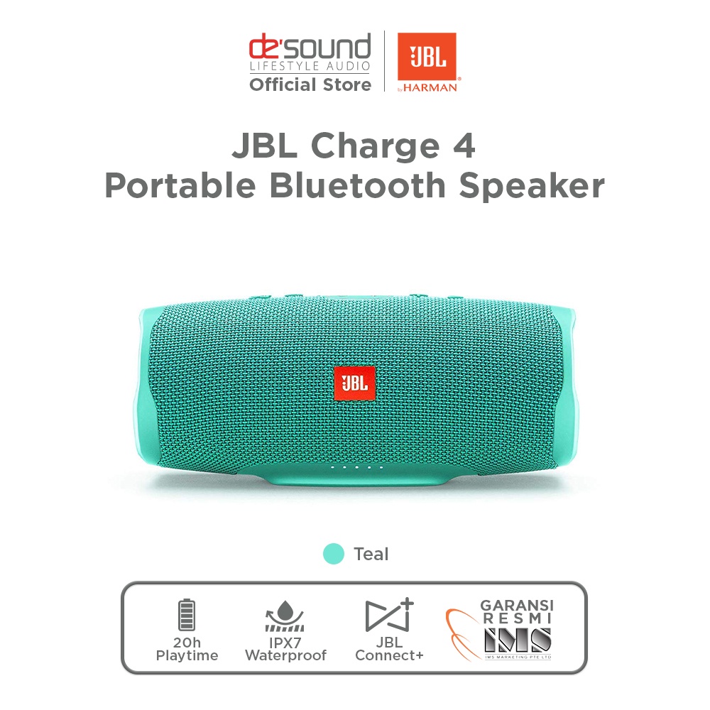 MDN_JBL Charge 4 Portable Bluetooth Speaker