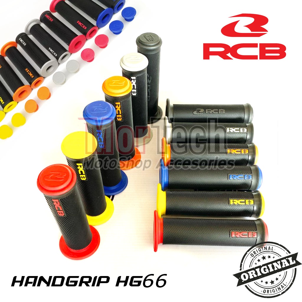 handpad handgrip handle grip rcb rubber hg66 grip motor racing boy nmax aerox xride vario 110 karbu 