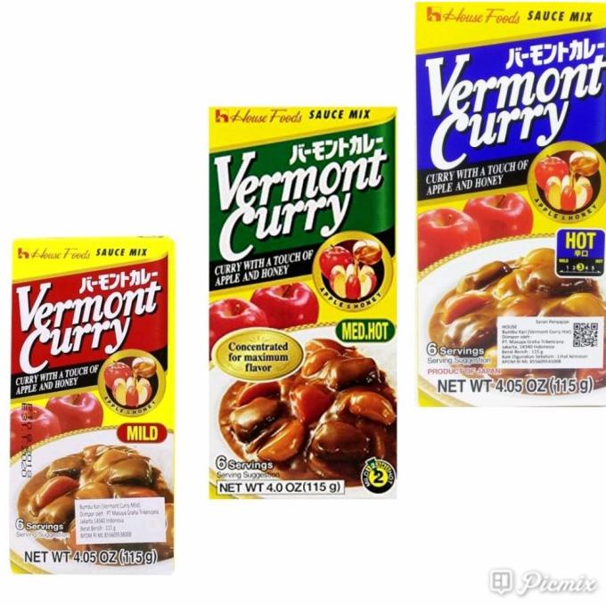 favorit] House vermont curry jepang golden curry bumbu kari instan curry jepang