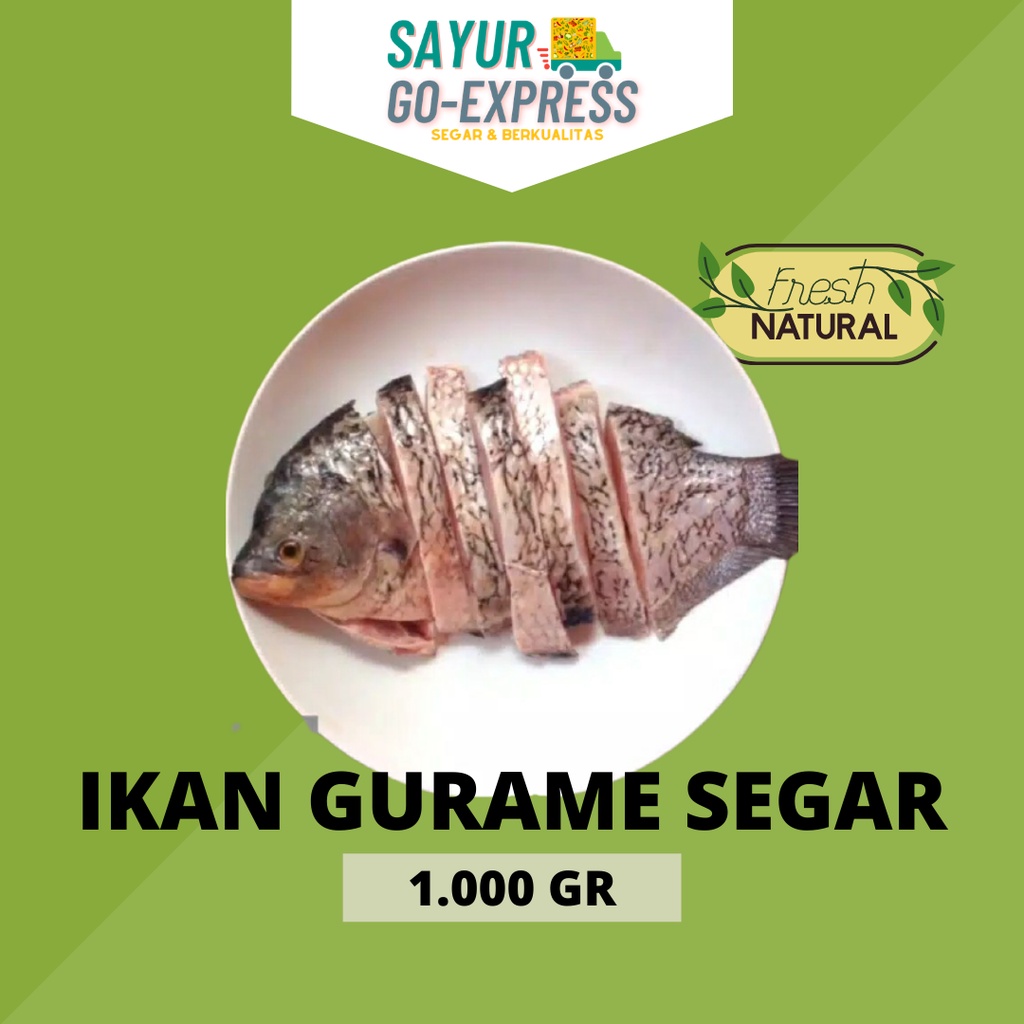 

ikan gurame segar 1000gr 1kg