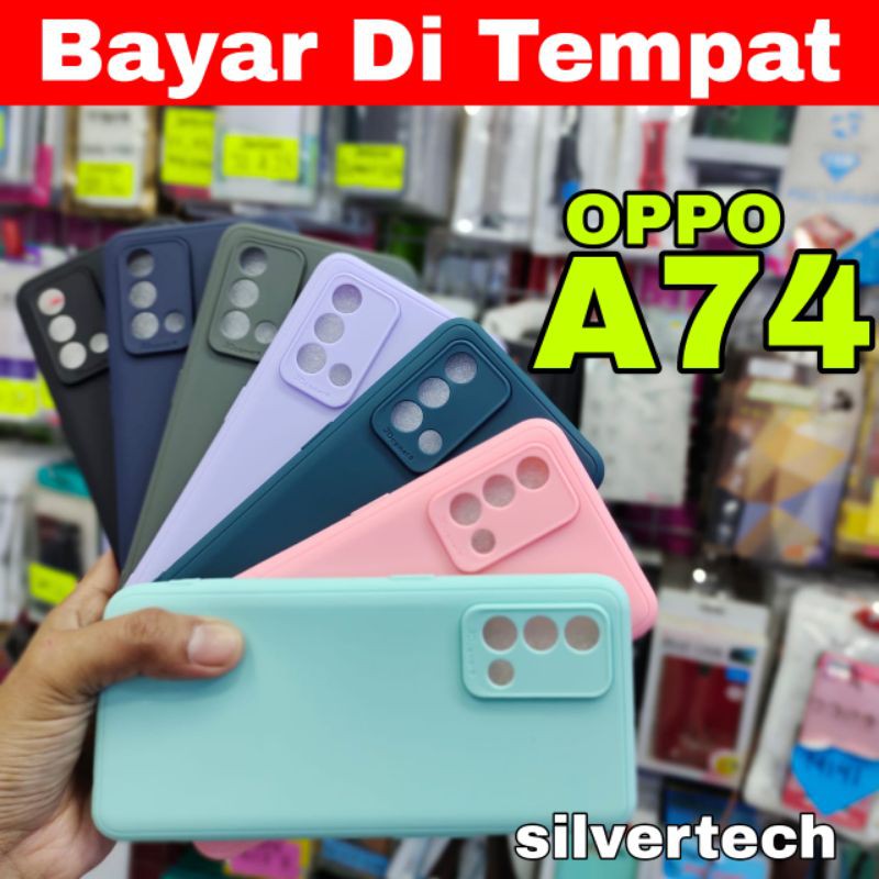 Kesing OPPO A74 4G A74 5G A95 Softcase silikon oppo Series