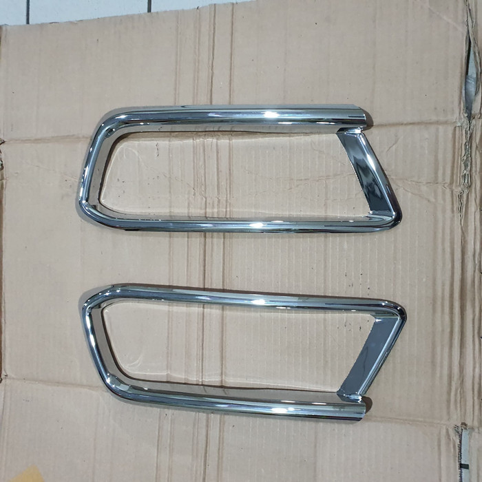 Ring cover foglamp bumper depan HONDA MOBILIO 2014 2015 2016 chrome crome TIPE E