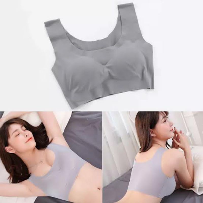 JAPAN SEAMLESS BRA STYLE SPORT TANPA KAWAT BH WANITA ZERO FEEL CUP BRA PREMIUM QUALITY