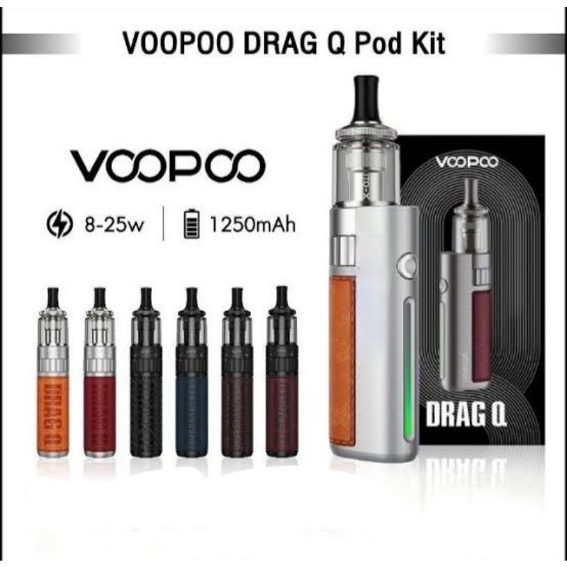 HOBI KOLEKSI VAAPOOR DRAC DRAK DRAG Q 1250mAh FUUEELSEET