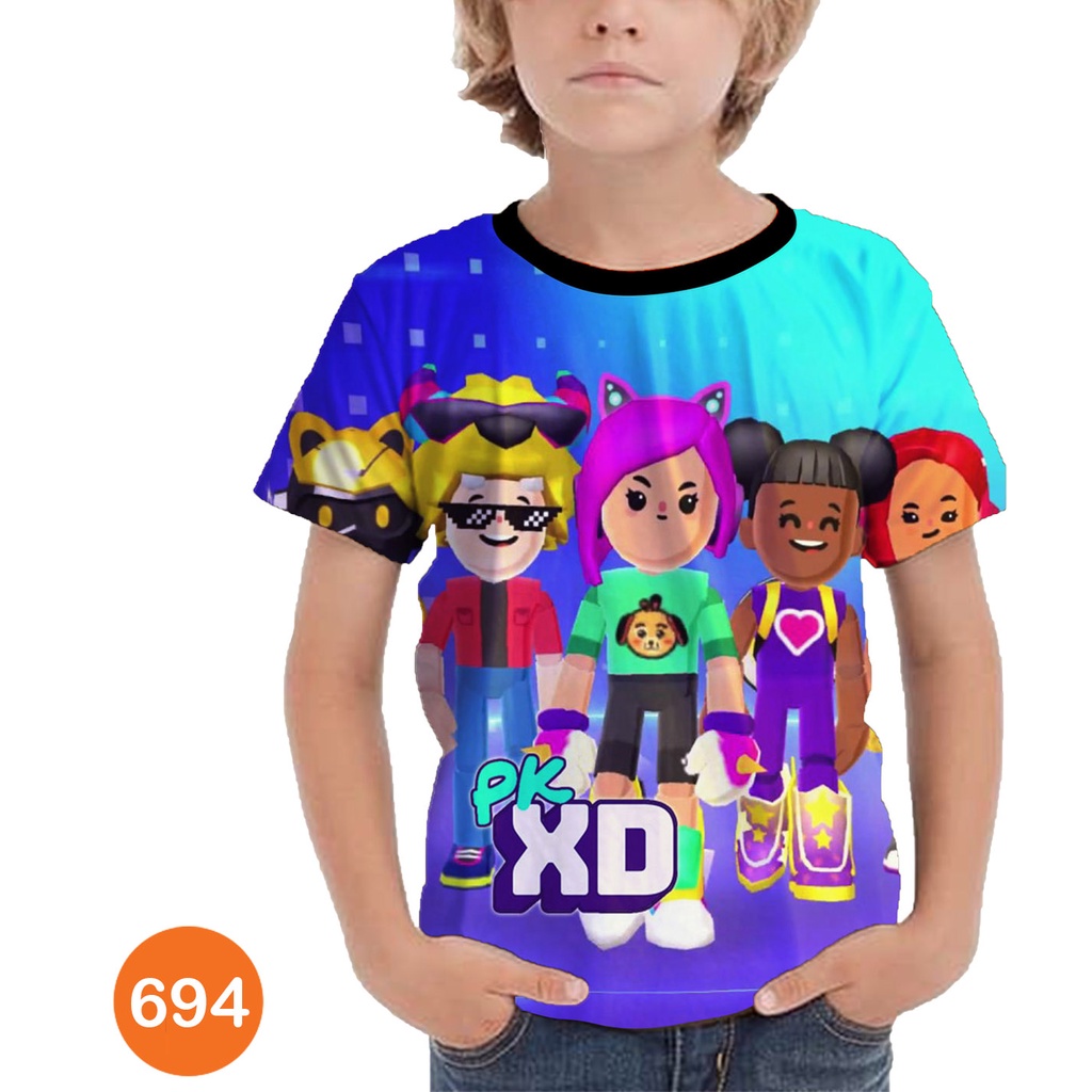Baju PK XD Baju Game Anak #COWO-694