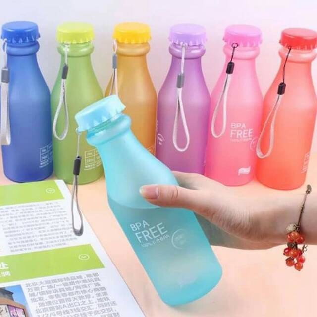 Botol minum bpa free /botol minum anak /botol minum anak /tumblr /tempat minum /botol unik