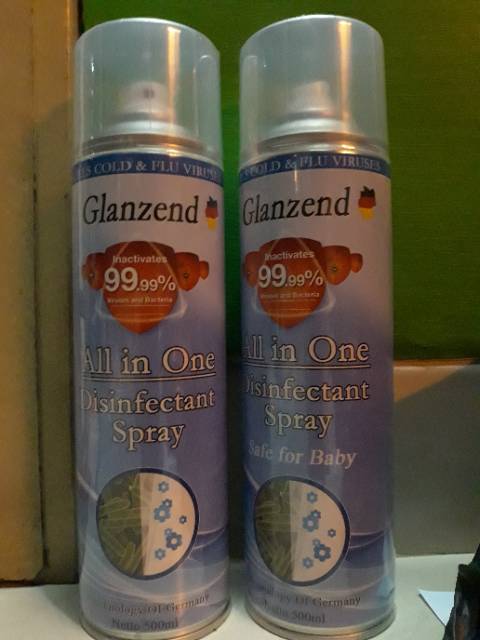 GLANZEND DISINFECTANT SPRAY ANTI VIRUS &amp; ANTI BACTERI