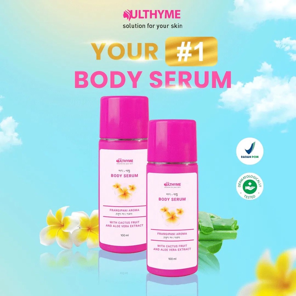 Ulthyme skincare Body lotion serum